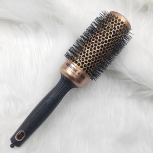 【Olivia Garden】CILX奢華流金造型梳｜限量古銅金陶瓷負離子造型梳