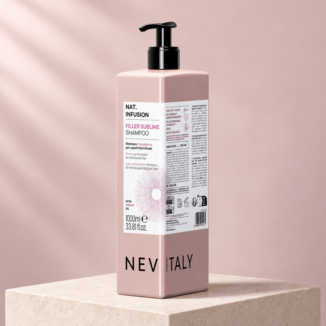 nevitaly filler shampoo 1000ml